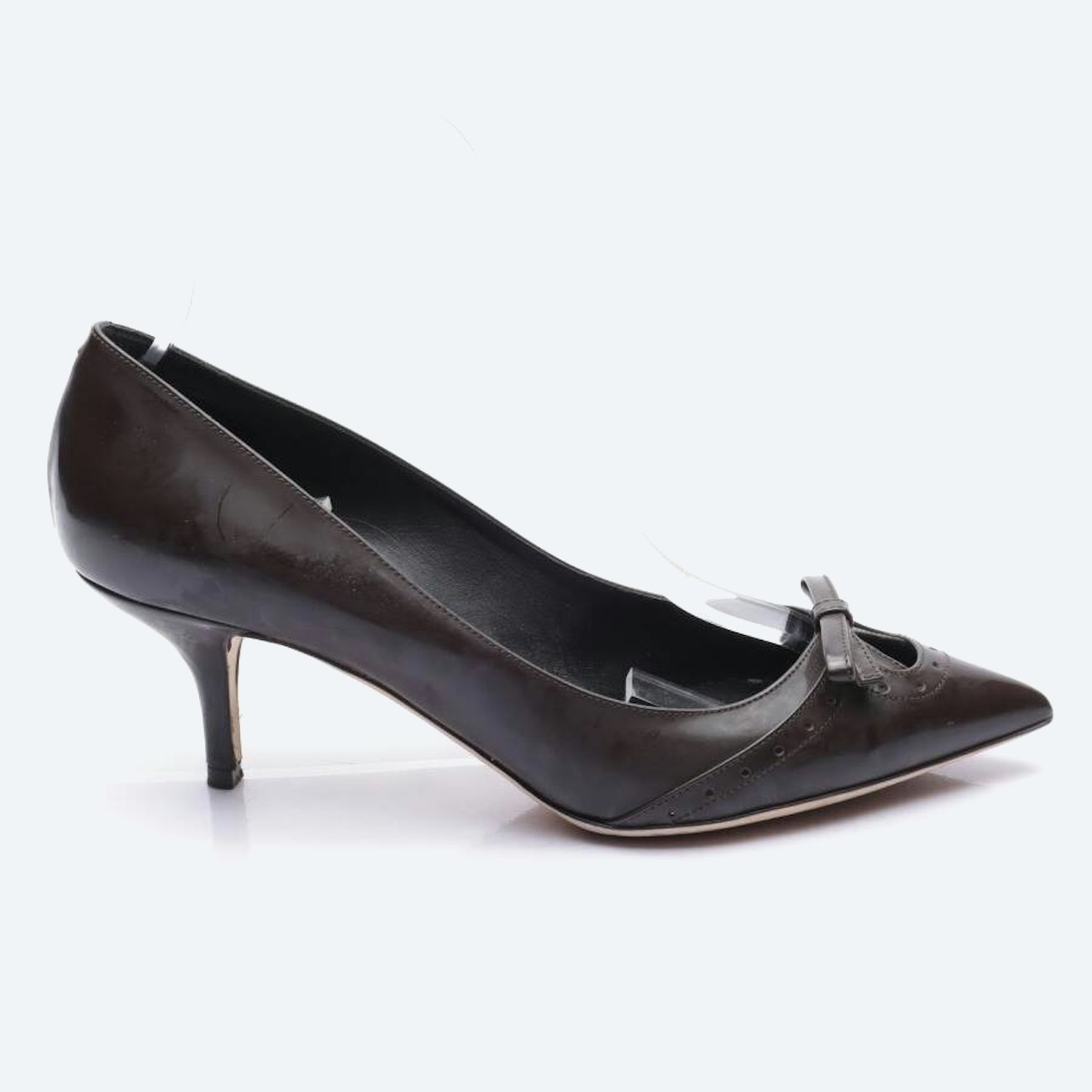 Image 1 of High Heels EUR 39.5 Dark Brown in color Brown | Vite EnVogue