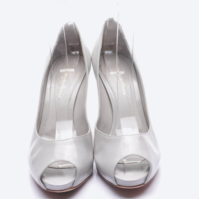 Image 2 of Peep Toes EUR 39 Light Gray in color Gray | Vite EnVogue