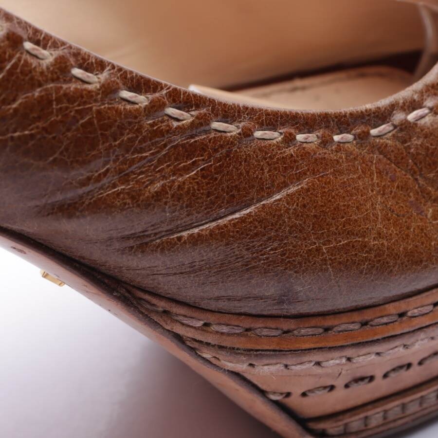 Image 5 of Heeled Sandals EUR38 Brown in color Brown | Vite EnVogue