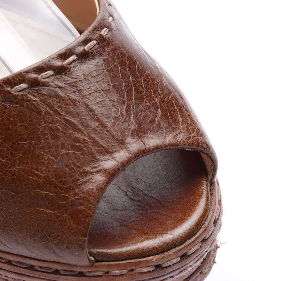 Image 6 of Heeled Sandals EUR38 Brown in color Brown | Vite EnVogue
