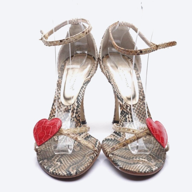 Image 2 of Heeled Sandals EUR 38.5 Red in color Red | Vite EnVogue