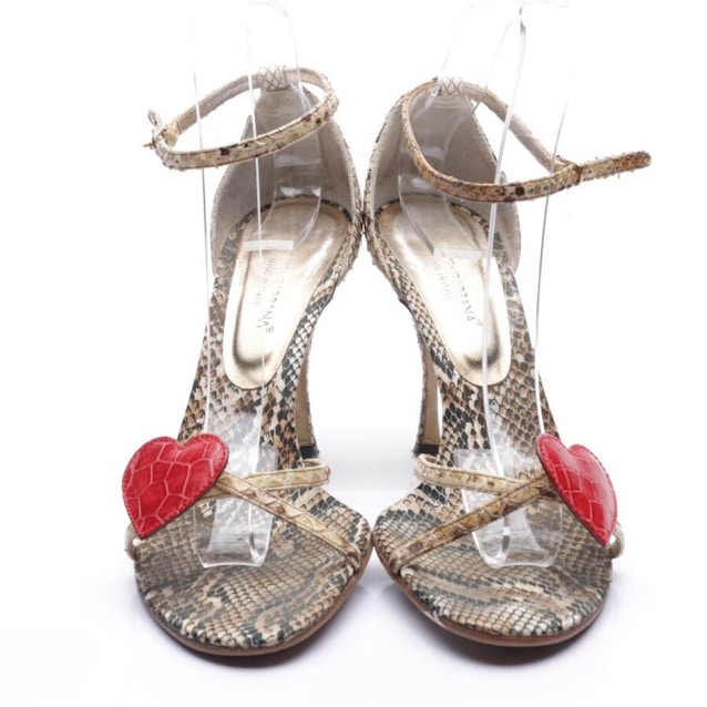 Heeled Sandals EUR 38.5 Red | Vite EnVogue
