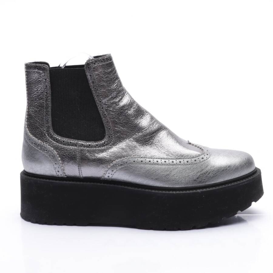 Image 1 of Boots EUR38 Silver in color Metallic | Vite EnVogue