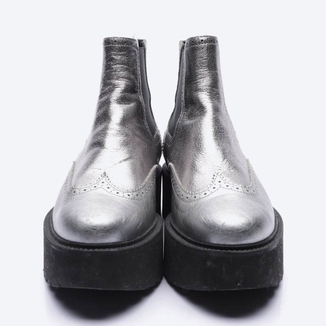 Image 2 of Boots EUR38 Silver in color Metallic | Vite EnVogue