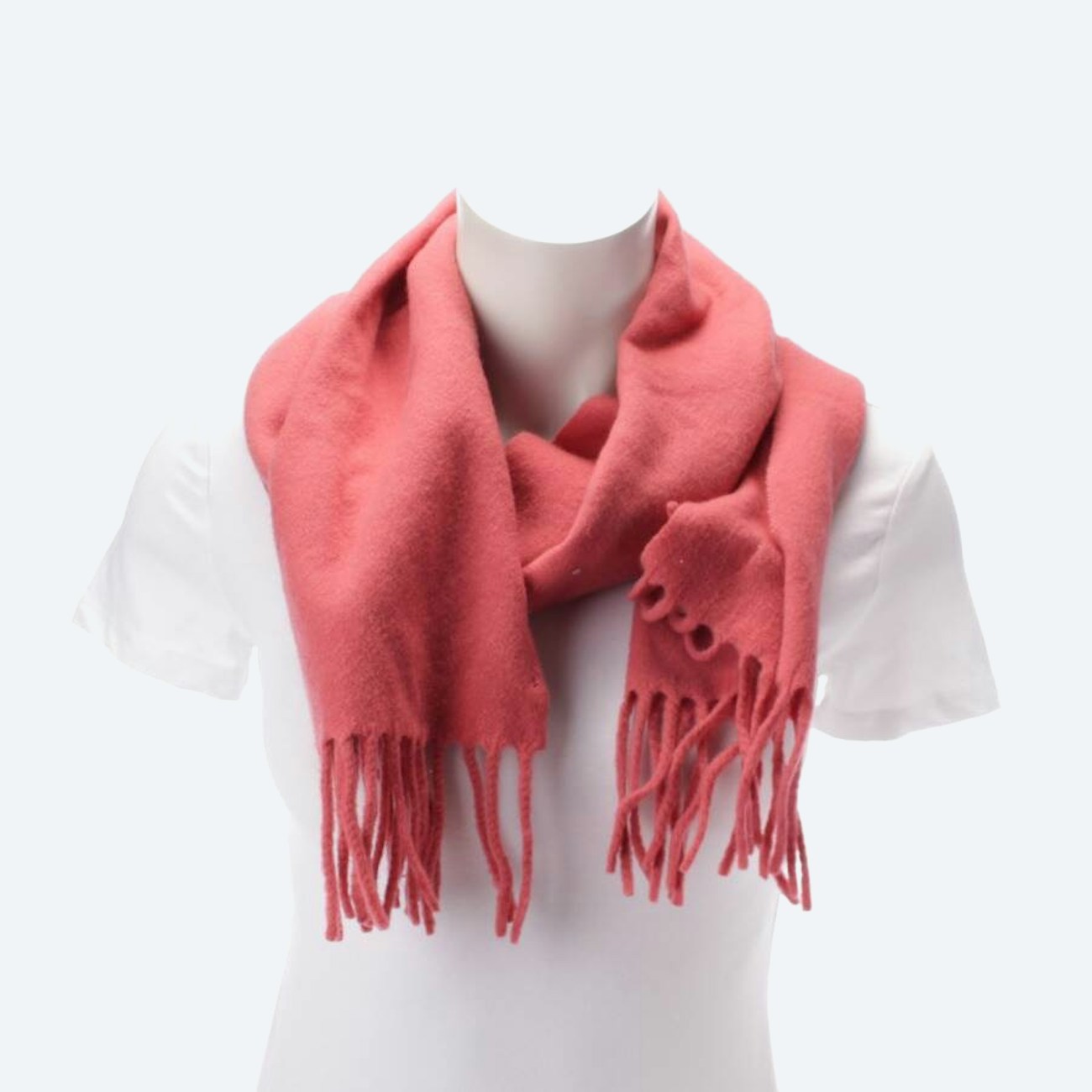 Image 1 of Wool Shawl Red in color Red | Vite EnVogue