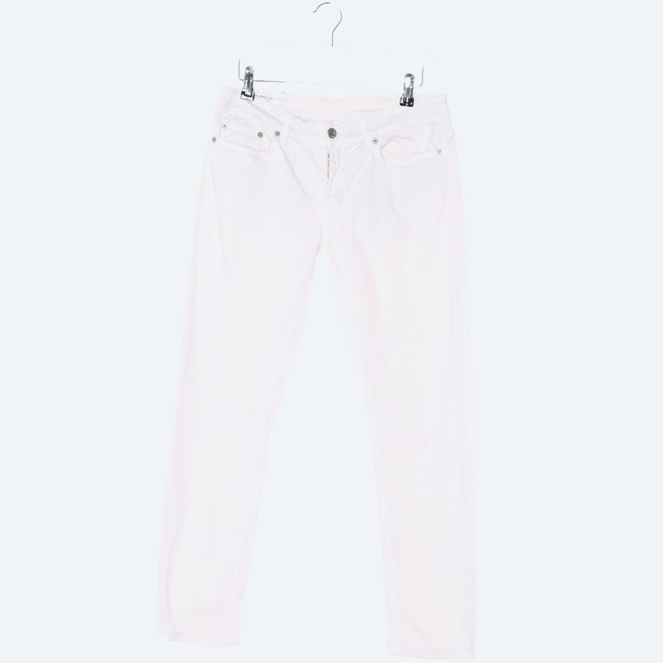 Image 1 of Jeans Skinny W31 Beige in color White | Vite EnVogue