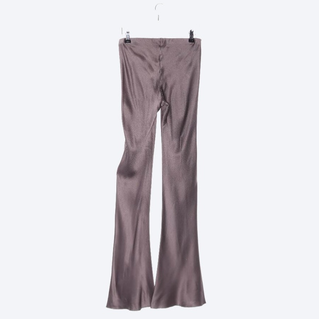 Image 2 of Silk Pants 38 Gray in color Gray | Vite EnVogue