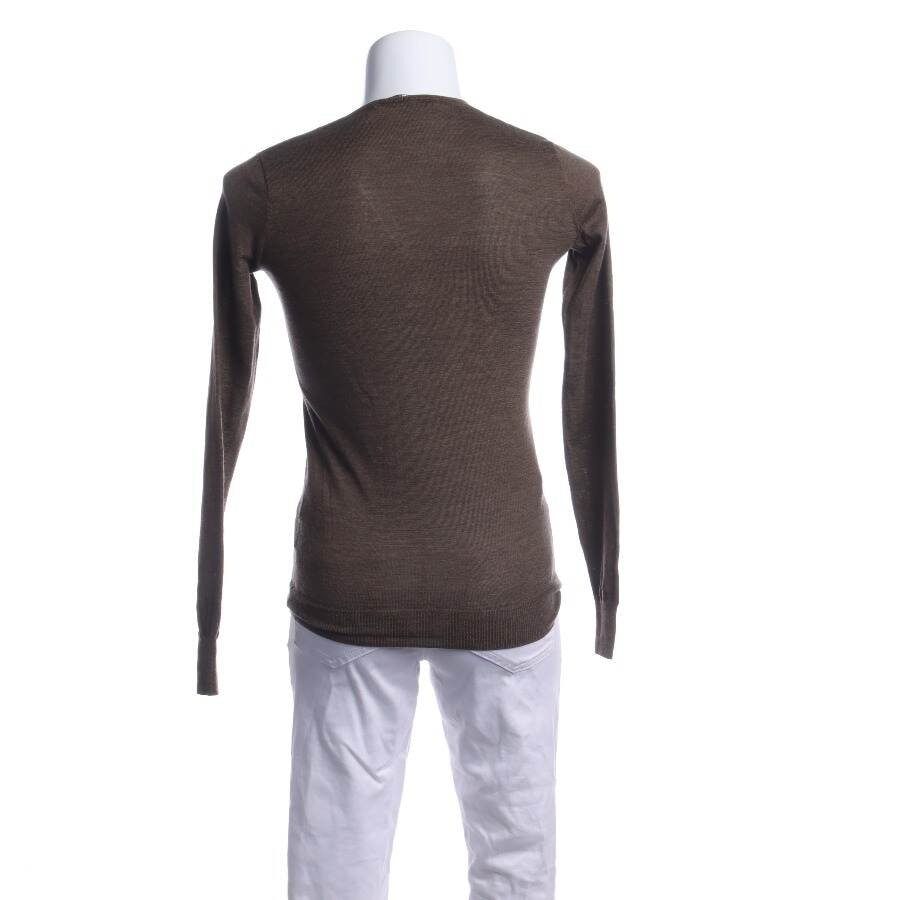 Image 2 of Wool Jumper XS Dark Brown in color Brown | Vite EnVogue