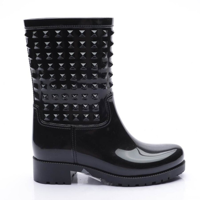 Image 1 of Rockstud Rain Boots EUR 37 Black | Vite EnVogue