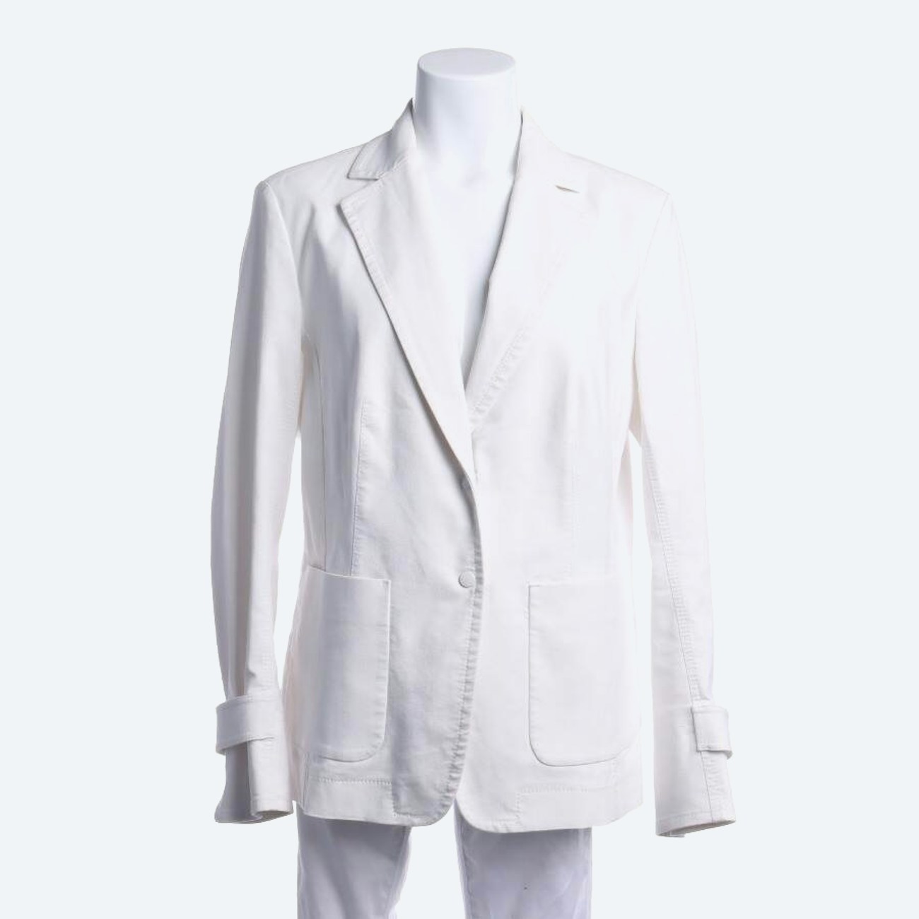 Image 1 of Blazer 42 White in color White | Vite EnVogue