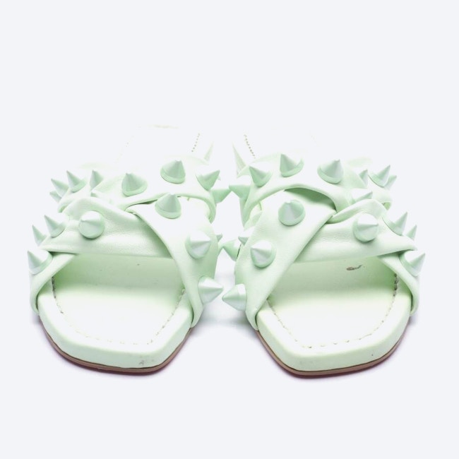 Image 2 of Sandals EUR 39 Light Green in color Green | Vite EnVogue
