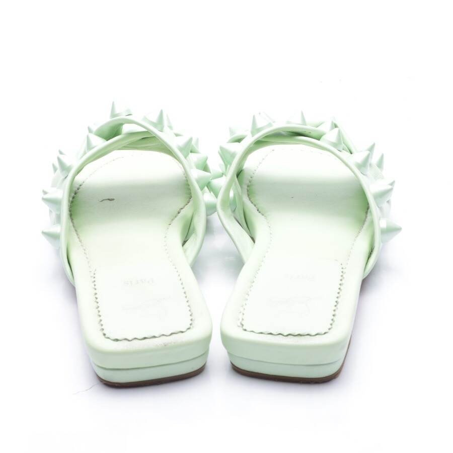 Image 3 of Sandals EUR 39 Light Green in color Green | Vite EnVogue