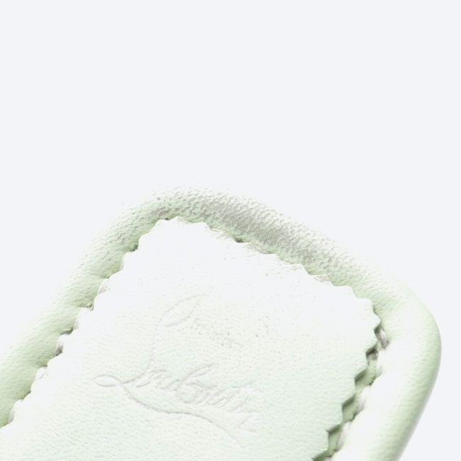 Image 5 of Sandals EUR 39 Light Green in color Green | Vite EnVogue