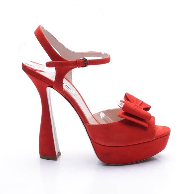 Image 1 of Heeled Sandals EUR 40 Red | Vite EnVogue