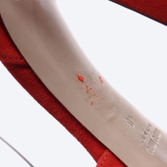 Image 5 of Heeled Sandals EUR 40 Red in color Red | Vite EnVogue