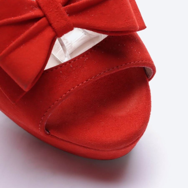 Image 6 of Heeled Sandals EUR 40 Red in color Red | Vite EnVogue