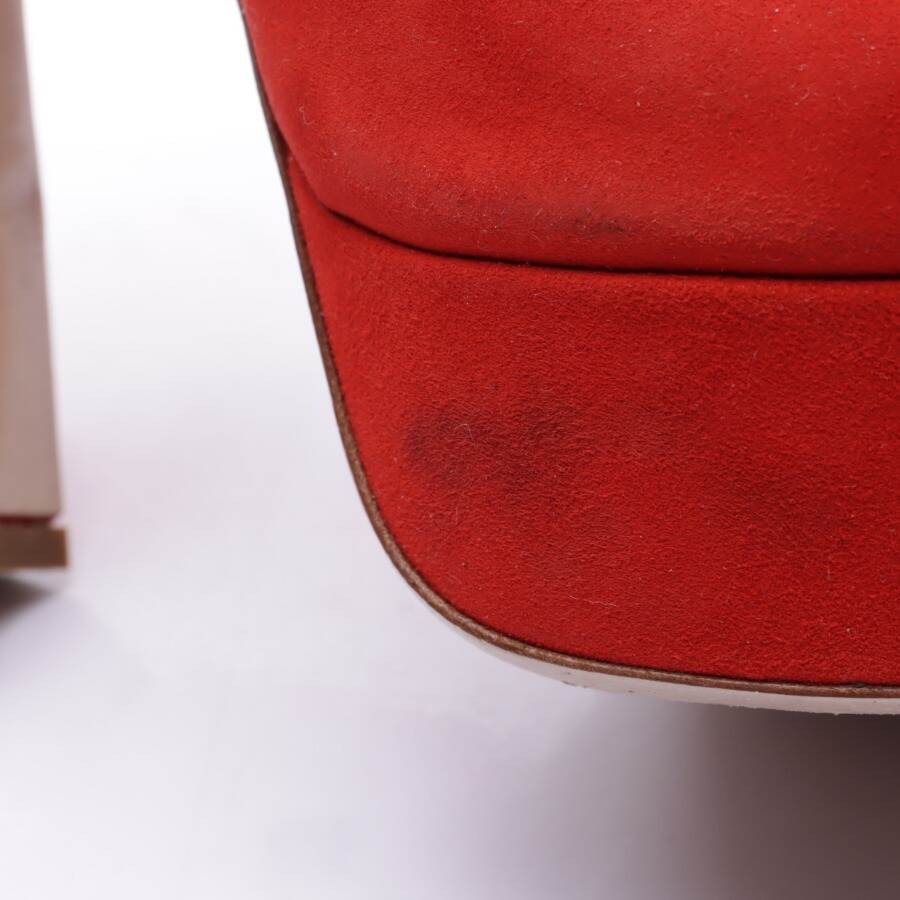 Image 7 of Heeled Sandals EUR 40 Red in color Red | Vite EnVogue