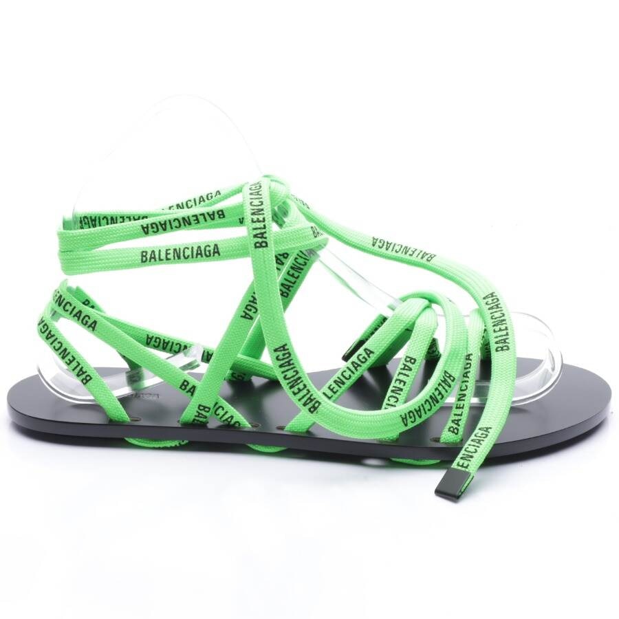 Image 1 of Sandals EUR38 Green in color Green | Vite EnVogue