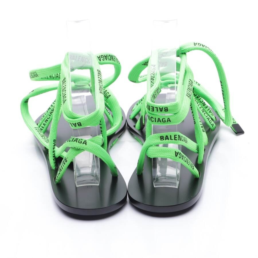Image 3 of Sandals EUR38 Green in color Green | Vite EnVogue