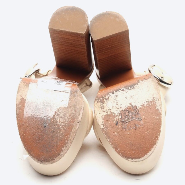 Bild 4 von Sandaletten EUR 39,5 Beige in Farbe Weiß | Vite EnVogue