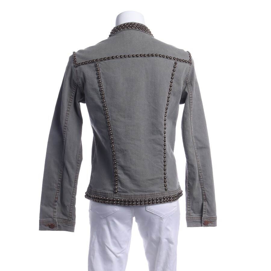 Image 2 of Jeans Jacket 38 Gray in color Gray | Vite EnVogue