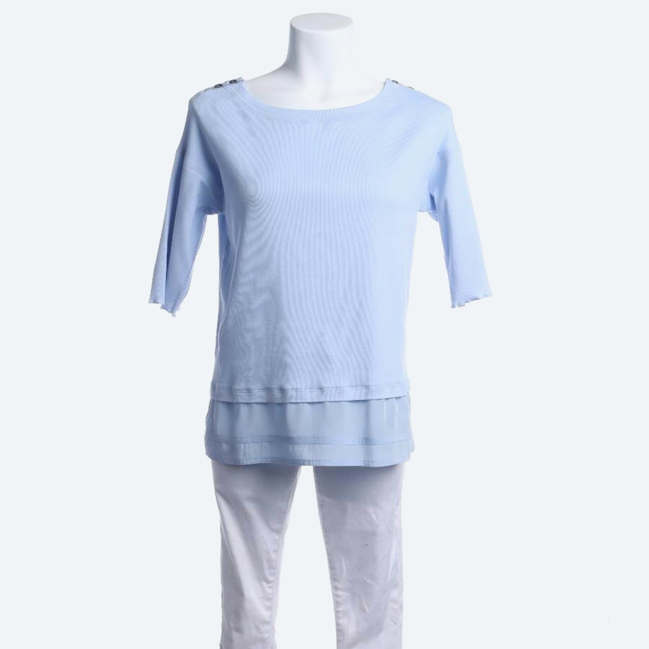 Bild 1 von Shirt L Hellblau in Farbe Blau | Vite EnVogue