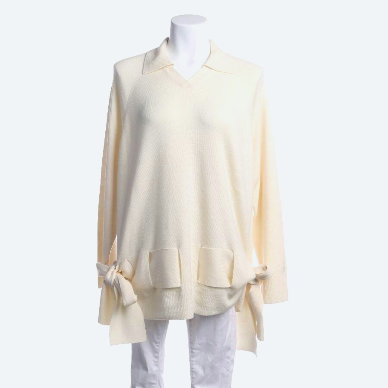 Image 1 of Wool Jumper XS Beige in color White | Vite EnVogue