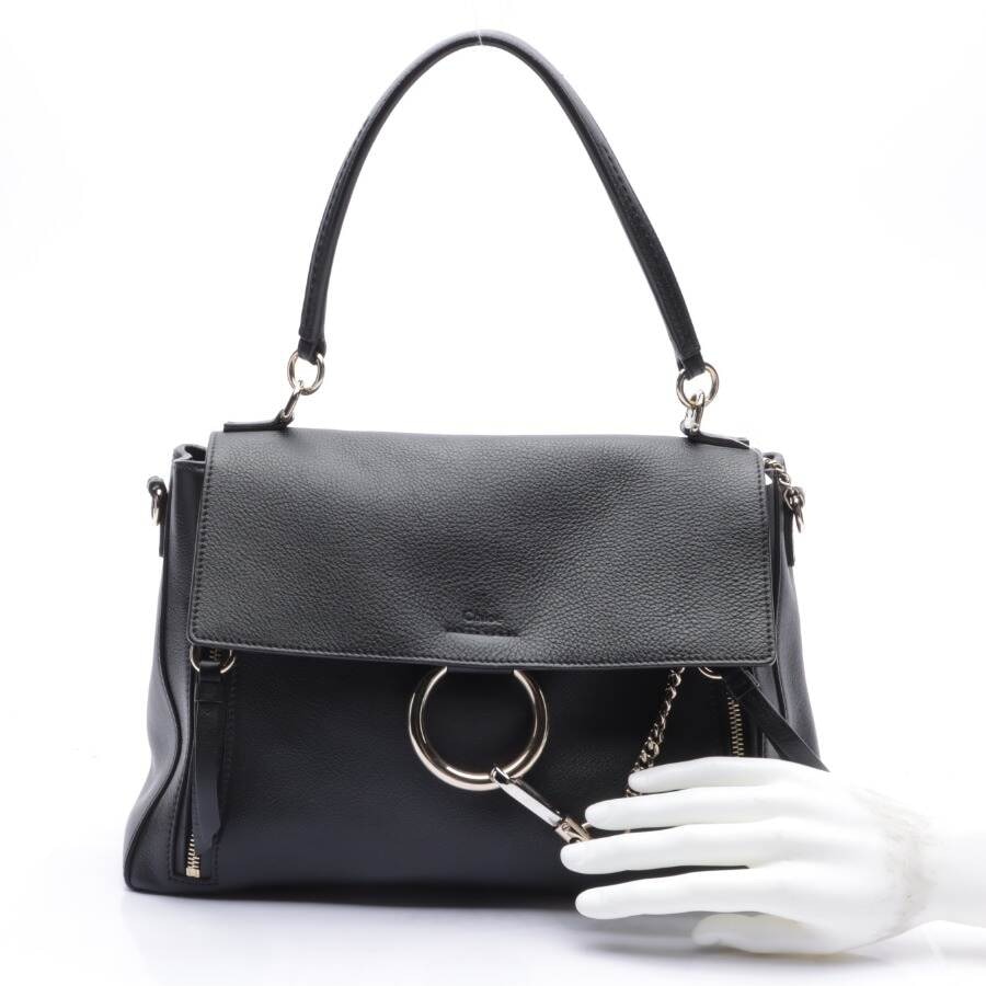 Image 4 of Faye medium Shoulder Bag Black in color Black | Vite EnVogue