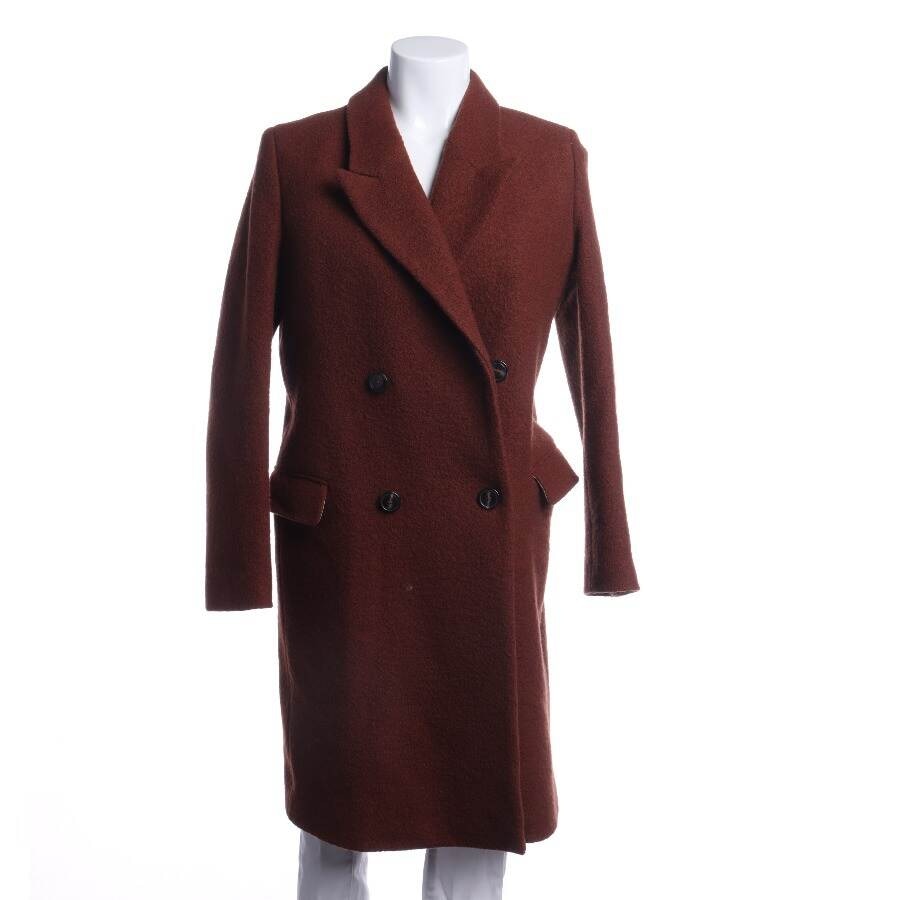 Image 1 of Wool Coat S Brown in color Brown | Vite EnVogue