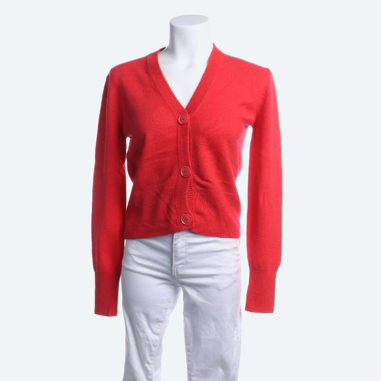 Image 1 of Cashmere Cardigan 36 Red in color Red | Vite EnVogue