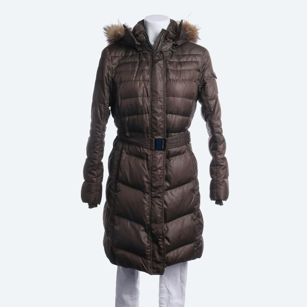 Image 1 of Winter Coat 38 Dark Brown in color Brown | Vite EnVogue