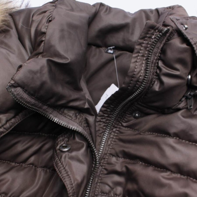 Image 3 of Winter Coat 38 Dark Brown in color Brown | Vite EnVogue