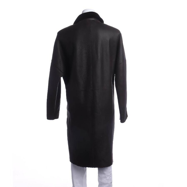 Leather Coat 36 Black | Vite EnVogue