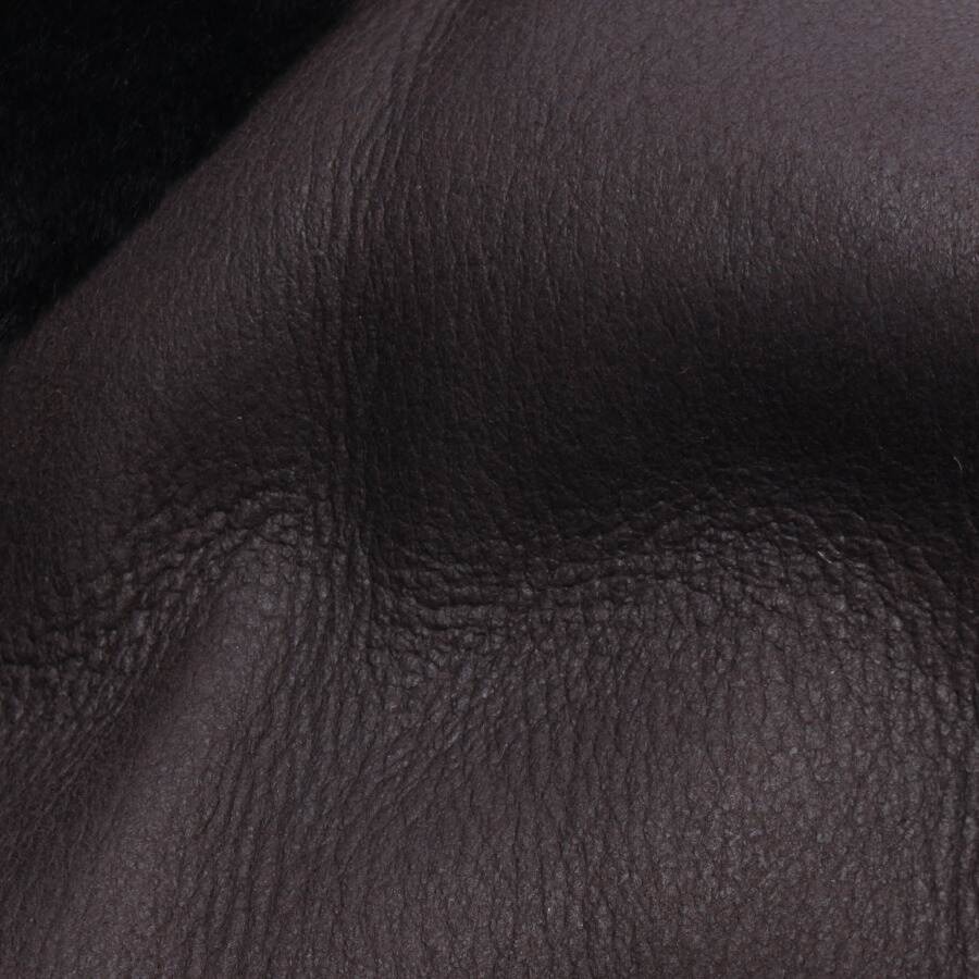 Image 4 of Leather Coat 36 Black in color Black | Vite EnVogue
