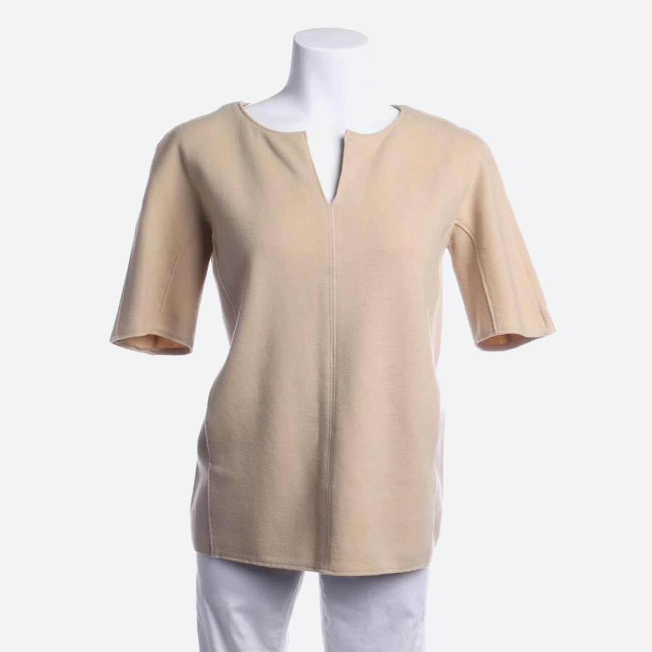 Image 1 of Shirt Blouse 34 Light Brown in color Brown | Vite EnVogue