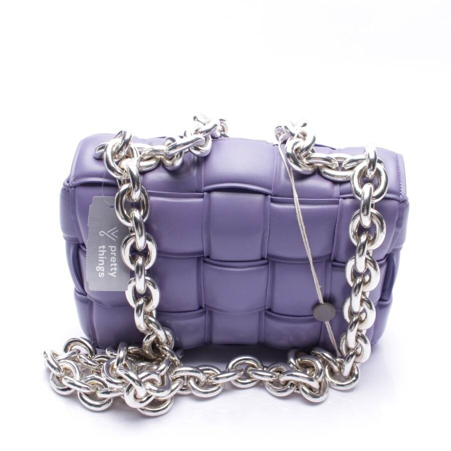 Image 2 of Padded Cassette Shoulder Bag Purple in color Purple | Vite EnVogue