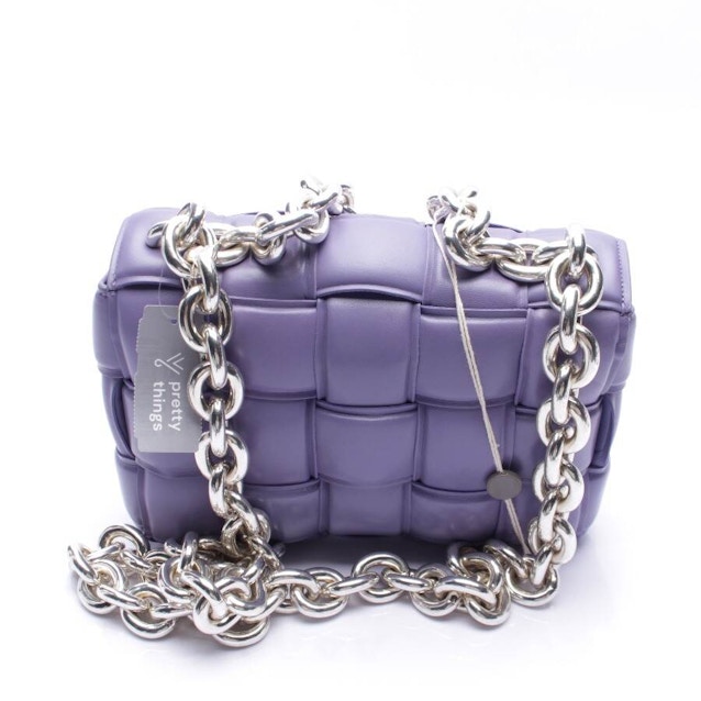 Padded Cassette Shoulder Bag Purple | Vite EnVogue