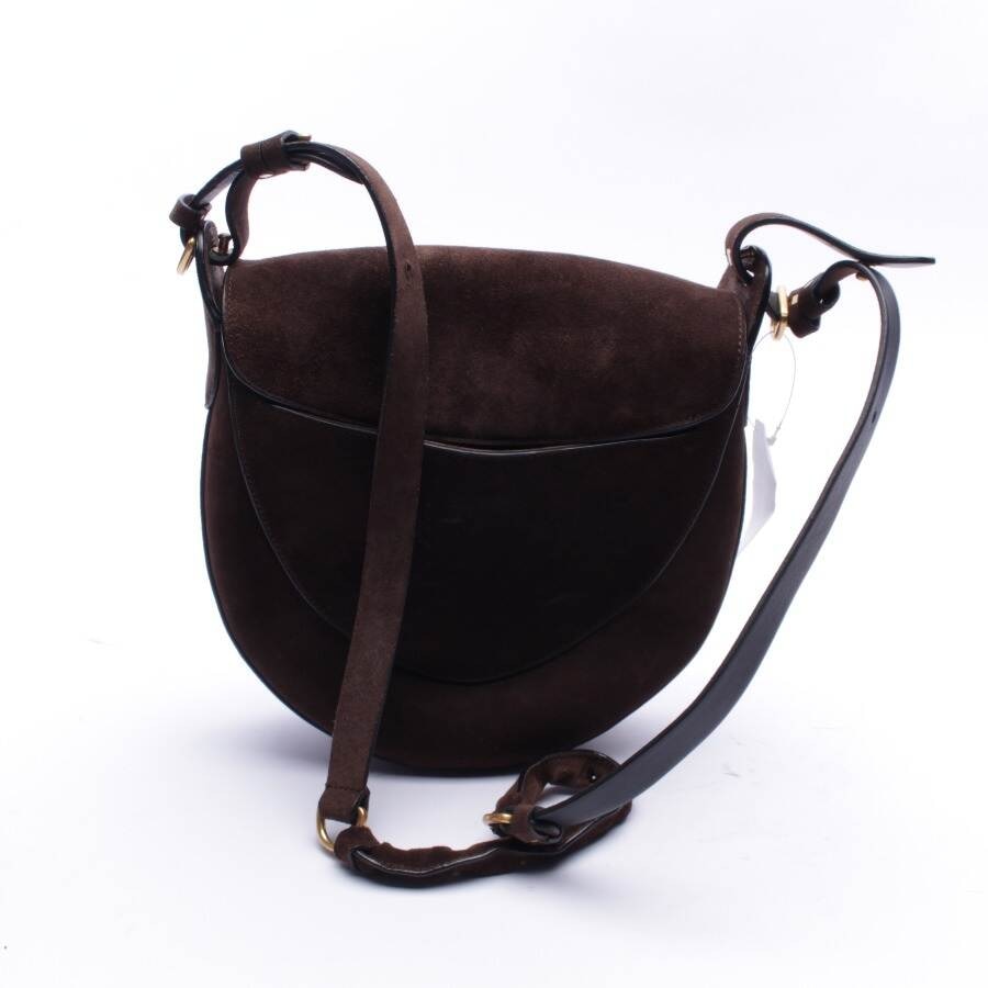 Image 2 of Crossbody Bag Dark Brown in color Brown | Vite EnVogue