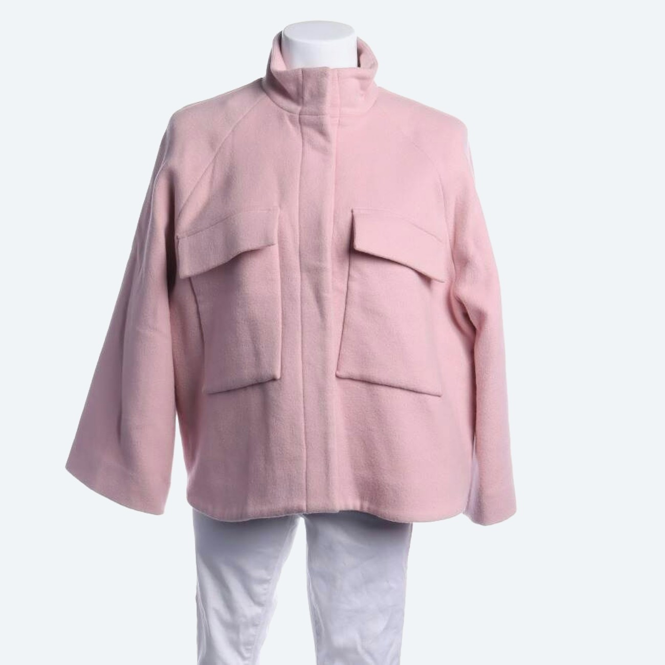 Image 1 of Wool Jacket S Light Pink in color Pink | Vite EnVogue