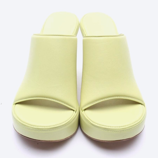 Image 2 of Heeled Sandals EUR 37 Green in color Green | Vite EnVogue