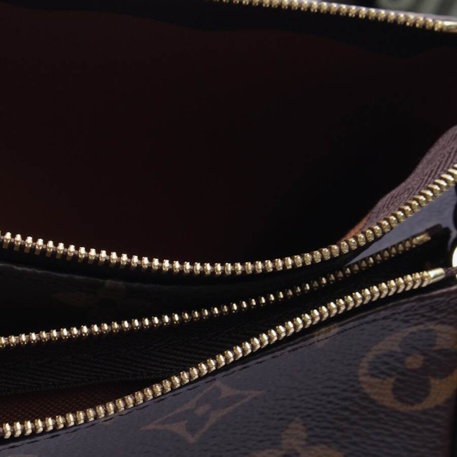 Image 5 of Multi Pochette Handbag Dark Brown in color Brown | Vite EnVogue
