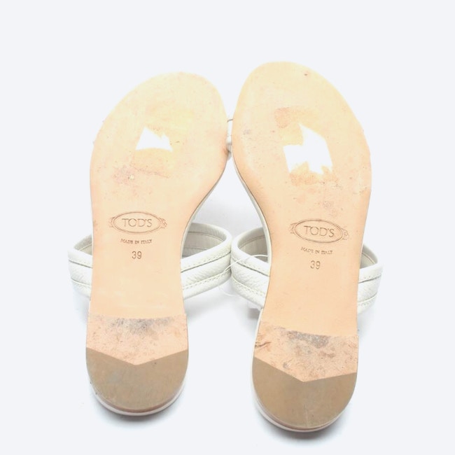 Image 4 of Sandals EUR 39 White in color White | Vite EnVogue