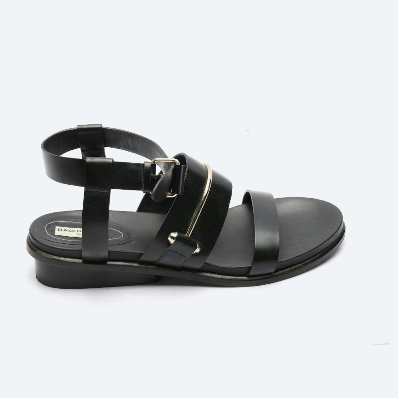 Image 1 of Strappy Sandals EUR 41 Black in color Black | Vite EnVogue