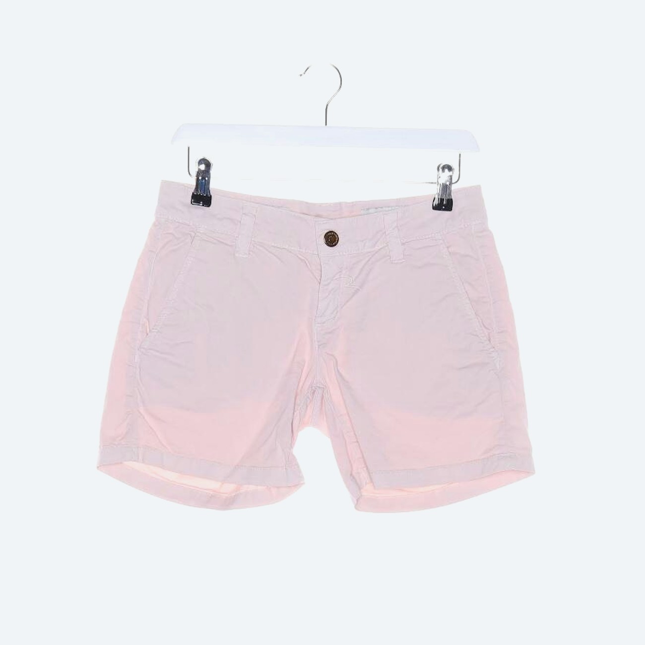 Image 1 of Shorts W26 Light Pink in color Pink | Vite EnVogue