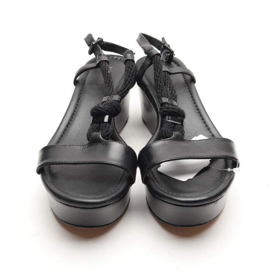 Image 2 of Platform Sandals EUR 36.5 Black in color Black | Vite EnVogue