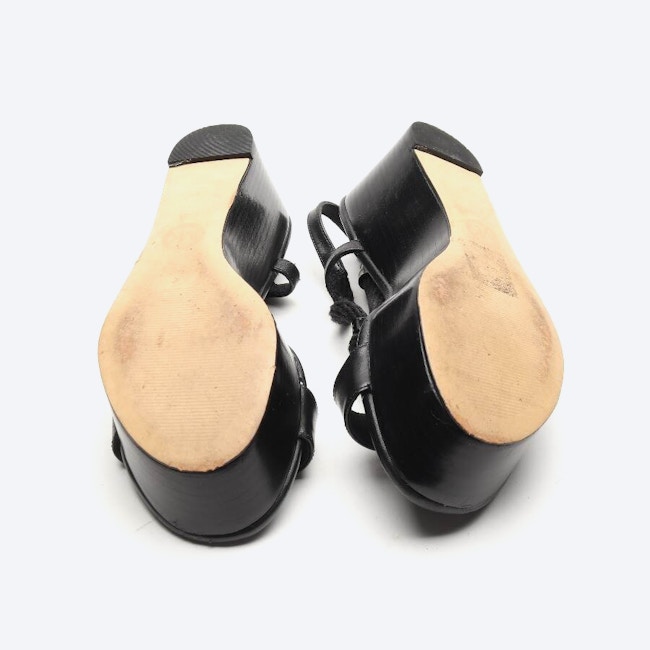 Image 4 of Platform Sandals EUR 36.5 Black in color Black | Vite EnVogue