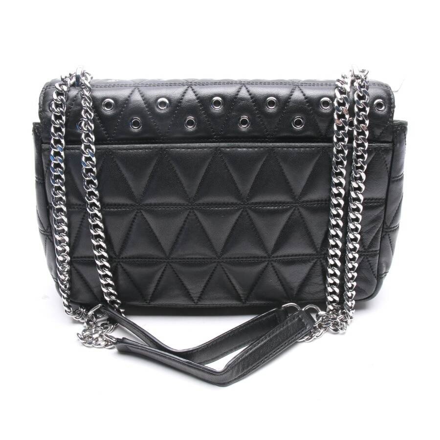 Image 2 of Large Chain Shoulder Bag Black in color Black | Vite EnVogue
