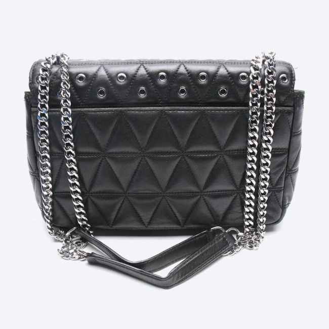 Image 2 of Large Chain Shoulder Bag Black in color Black | Vite EnVogue