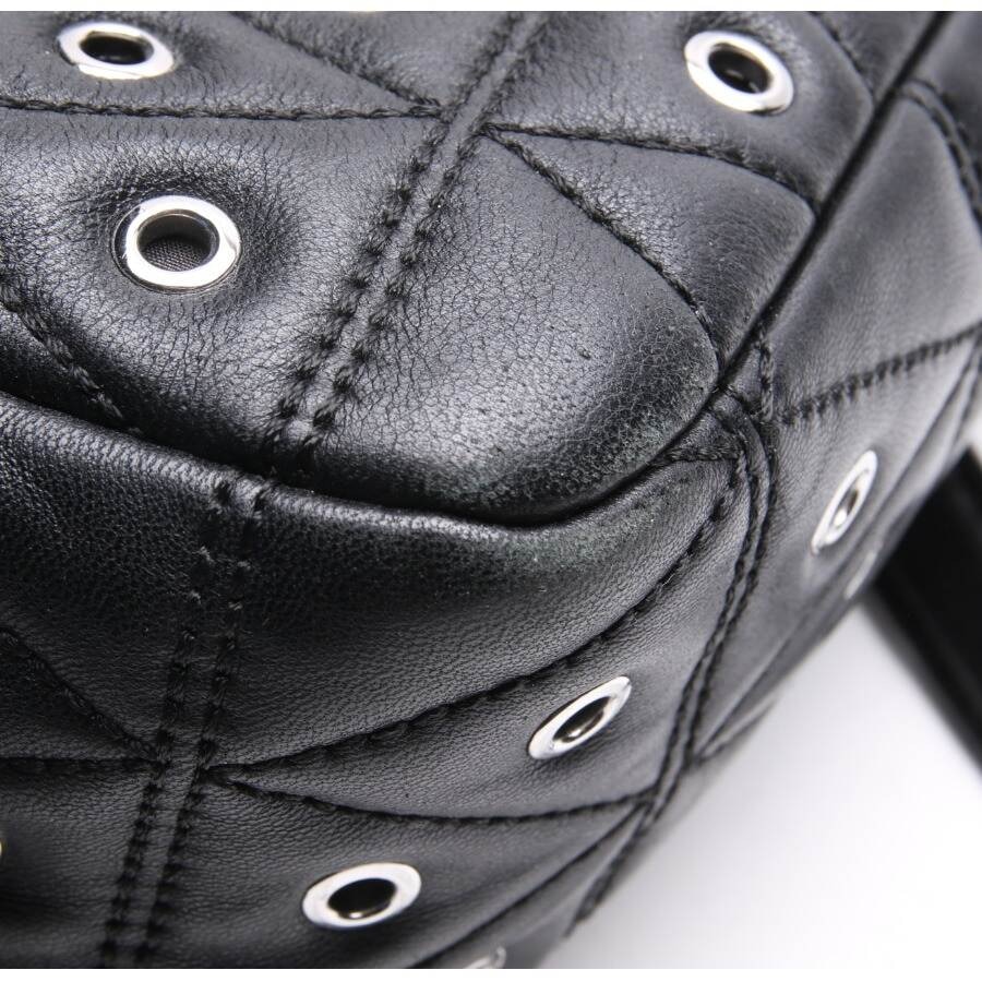 Image 8 of Large Chain Shoulder Bag Black in color Black | Vite EnVogue