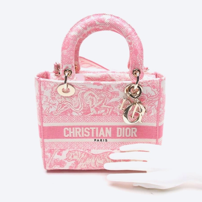 Bild 4 von Lady Dior Handtasche Hellrosa in Farbe Rosa | Vite EnVogue